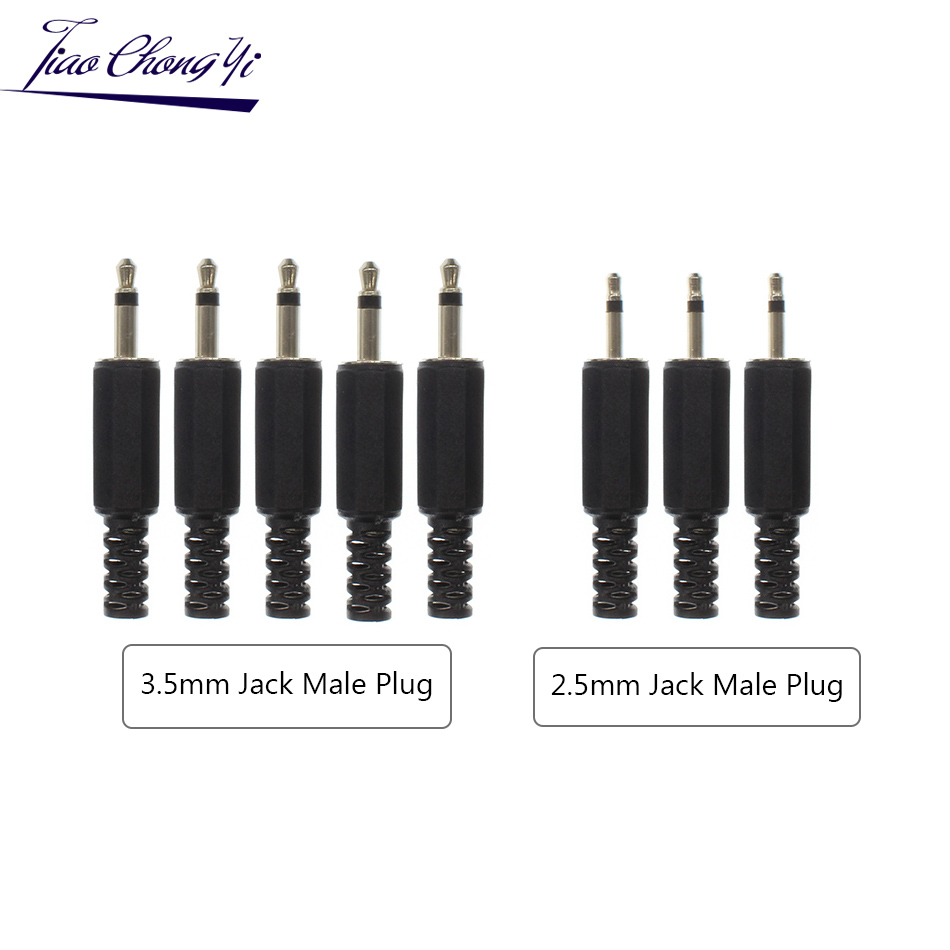 Cable Extension 3.5 - シングルヘッドフォンアダプター,2.5mm,3.5mm,オス,3.5mm,日曜大工,オーディオプラグジャック,延長ケーブル,ケーブルコネクター