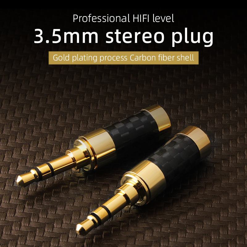 Cable Extension 3.5 - 3.5ミリメートルプラグ3極ステレオ男性ジャック金メッキ純銅3.5オーディオプラグコネクタdiyはんだアダプタ4ミリメートル6ミリメートルケーブル