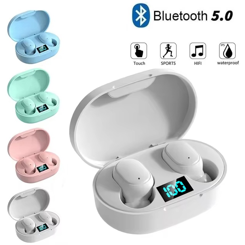 Bluetooth Headset On Ear - A6S TWS イヤホンワイヤレス Bluetooth ヘッドセットタッチコントロールイヤホン HD