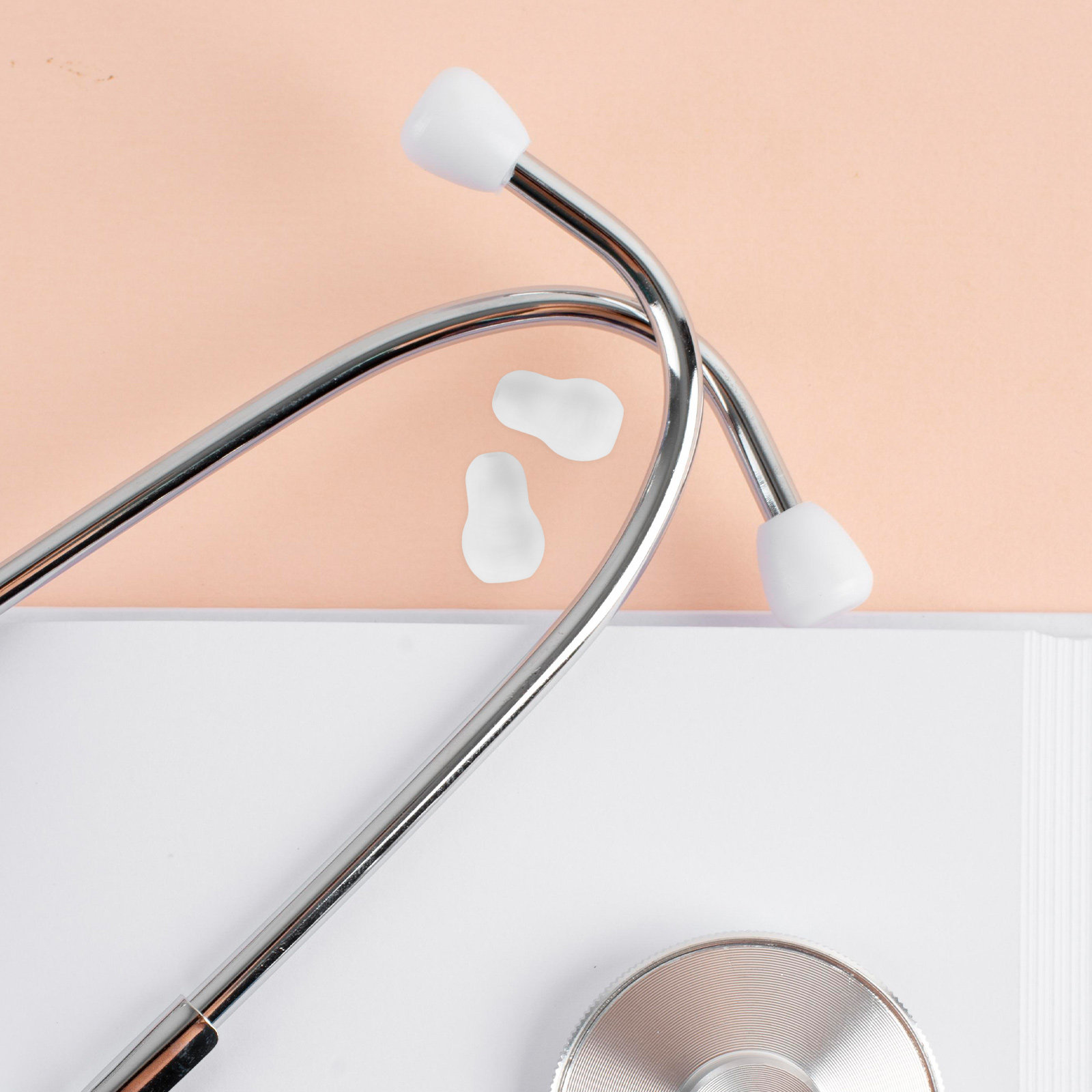 4個入り ストースコープ用イヤーチップ交換品 シリコン製 ひ - Silicone Ear Tip Replacement のレビューと価格