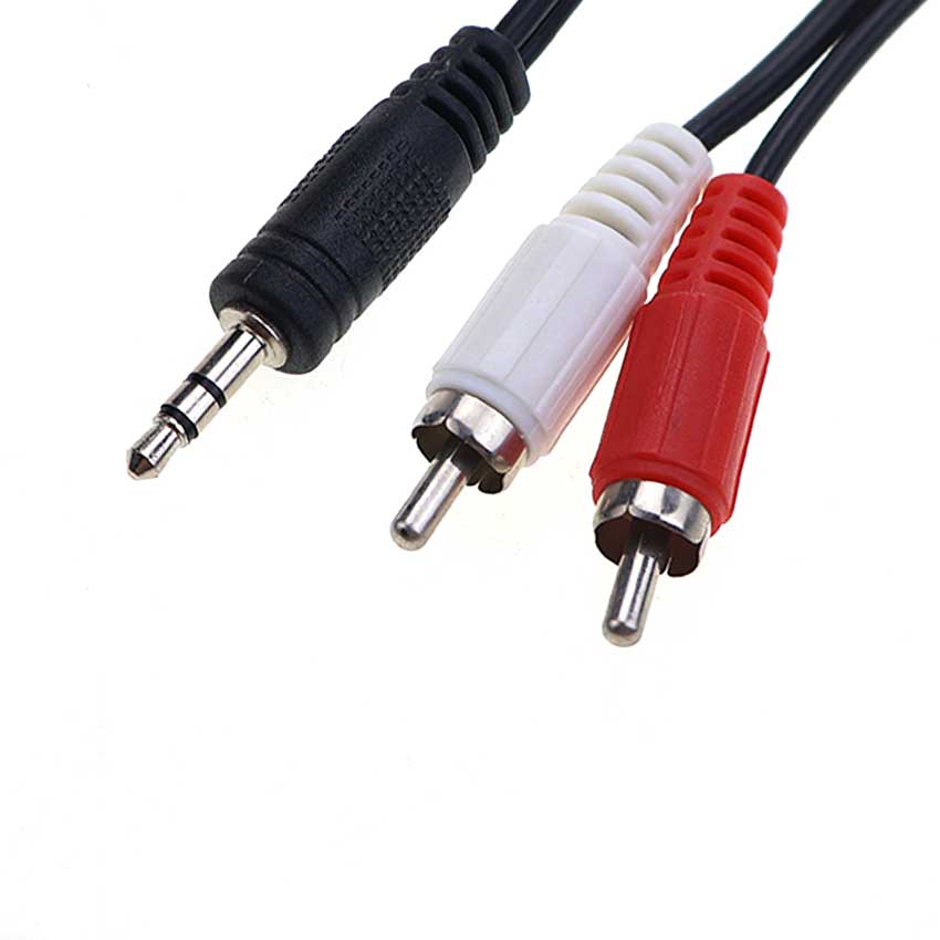 JCD 3.5mmジャック オス-メス 2RCAステレオオー - Cable Extension 3.5 のレビューと価格