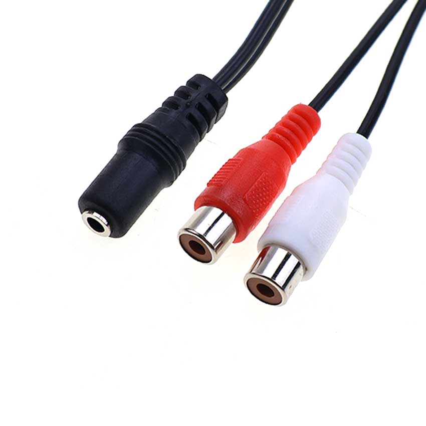 JCD 3.5mmジャック オス-メス 2RCAステレオオー - Cable Extension 3.5 のレビューと価格