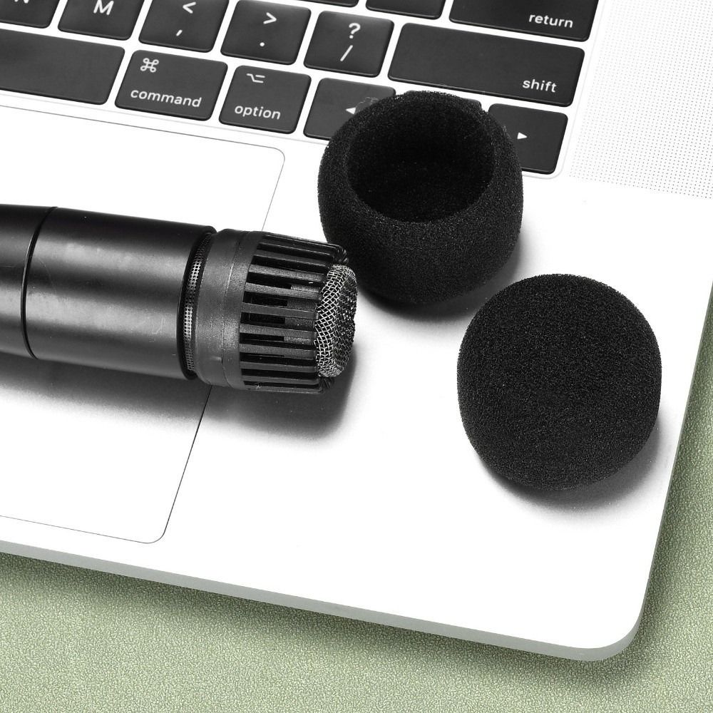 マイクウィンドスクリーンカバー交換用フロッキースポンジフォー - Shure Mic Mv7 のレビューと価格