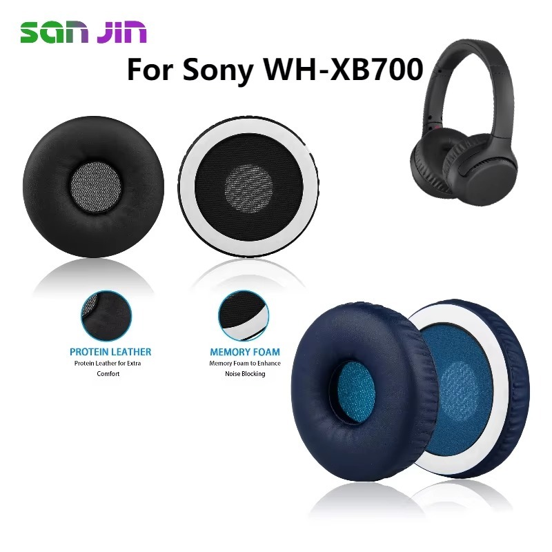 交換用フォームイヤーパッドクッション Sony WH-XB7 - Bluetooth Headset On Ear のレビューと価格