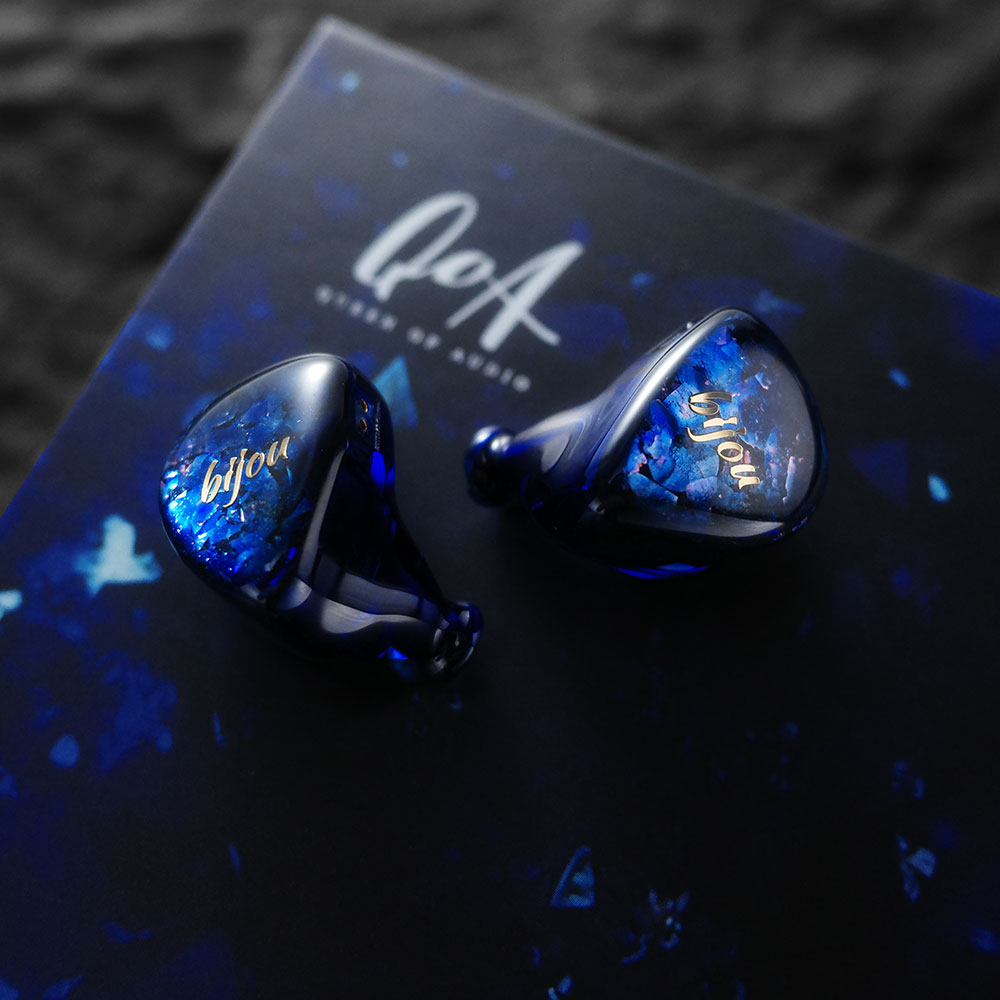 新しい QoA Bijou ヘッドフォン 1DD + 1BA - In Ear Monitor Iem のレビューと価格