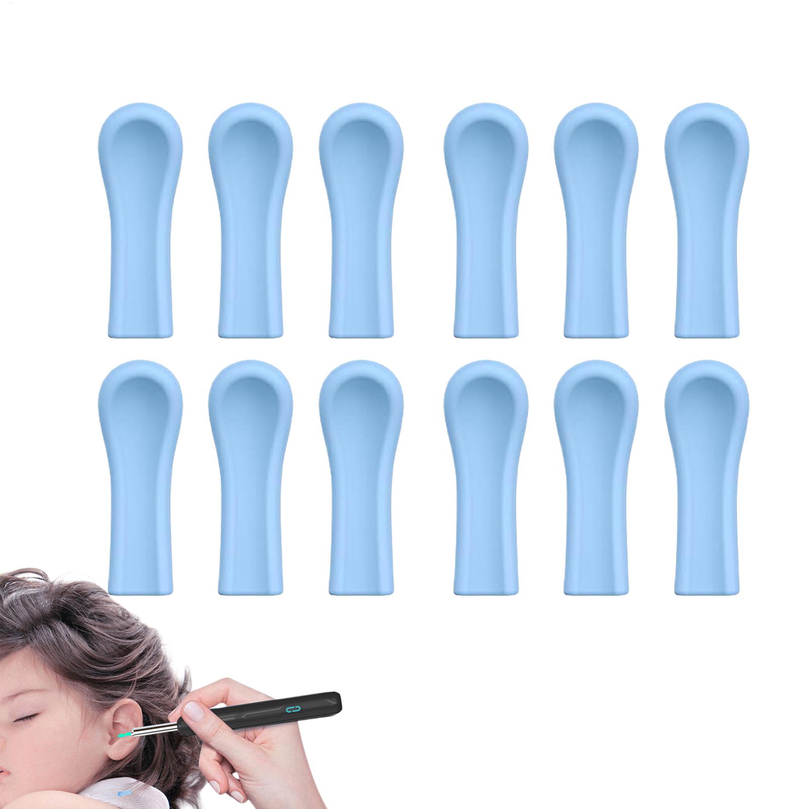シリコン製耳かきチップ 耳垢除去交換ヘッド 再利用可能な耳カ - Silicone Ear Tip Replacement のレビューと価格