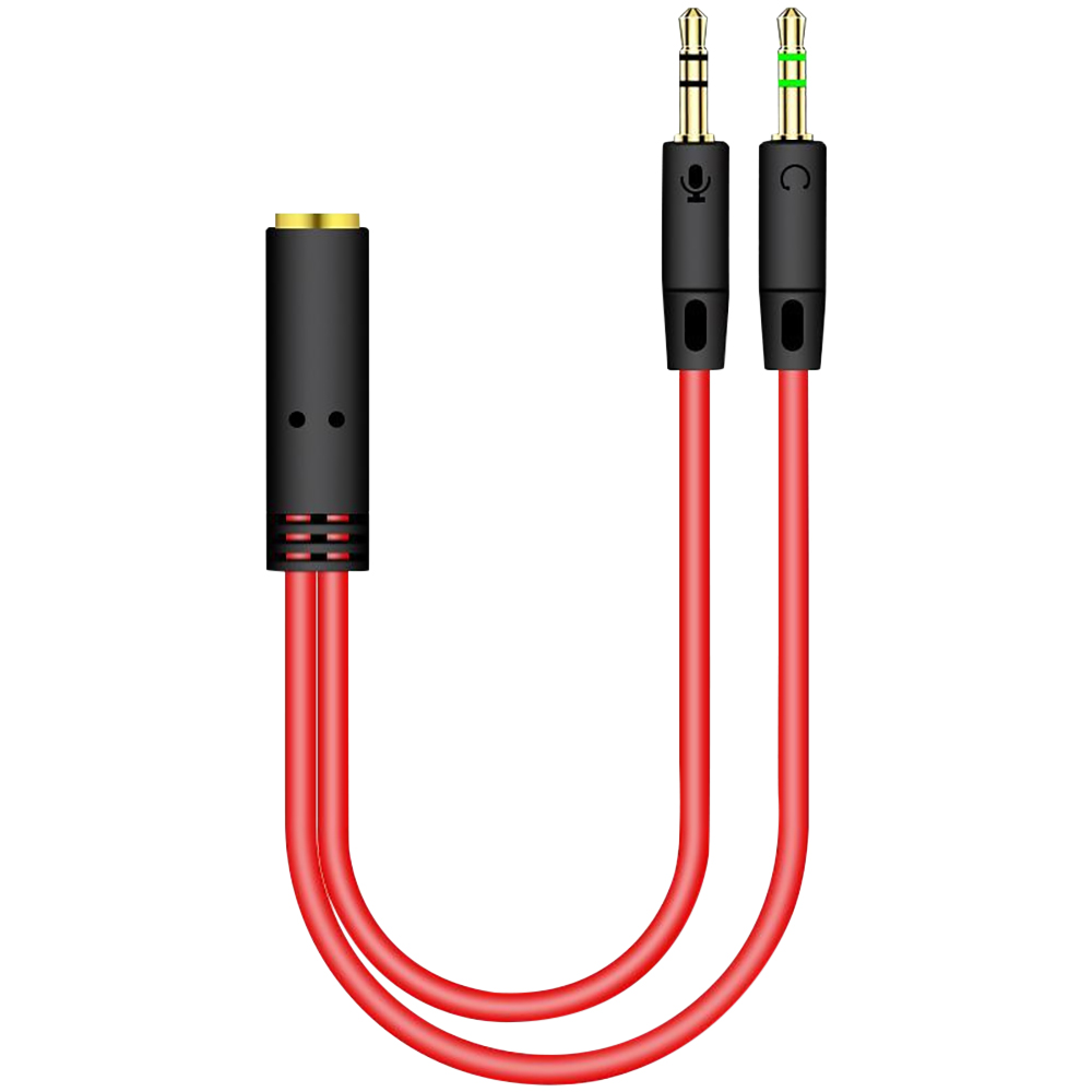 ヘッドフォンアダプター,オスからメスへのジャック2個,コンピ - Cable Extension 3.5 のレビューと価格