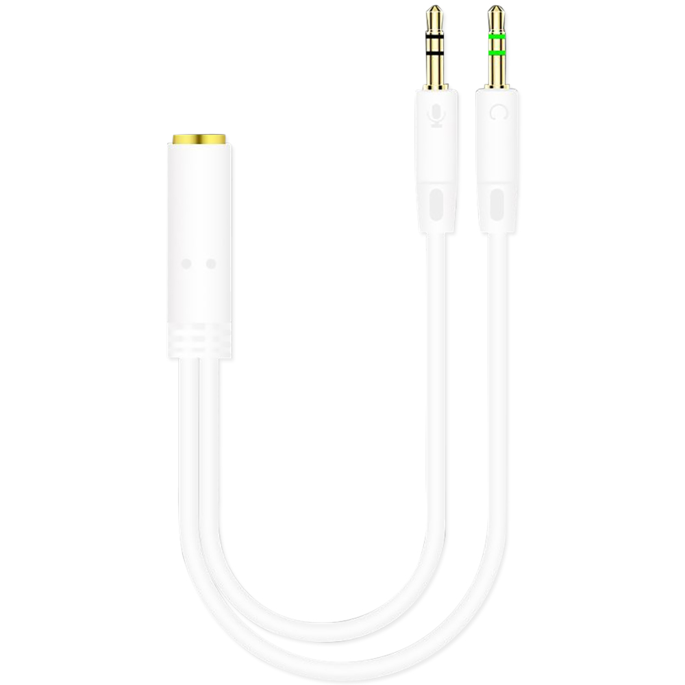 ヘッドフォンアダプター,オスからメスへのジャック2個,コンピ - Cable Extension 3.5 のレビューと価格