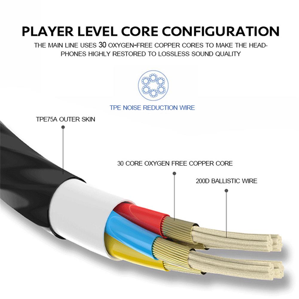 3.5mm 有線イヤホンインイヤーヘッドセット HIFI 低 - Wired Earphone Mic のレビューと価格